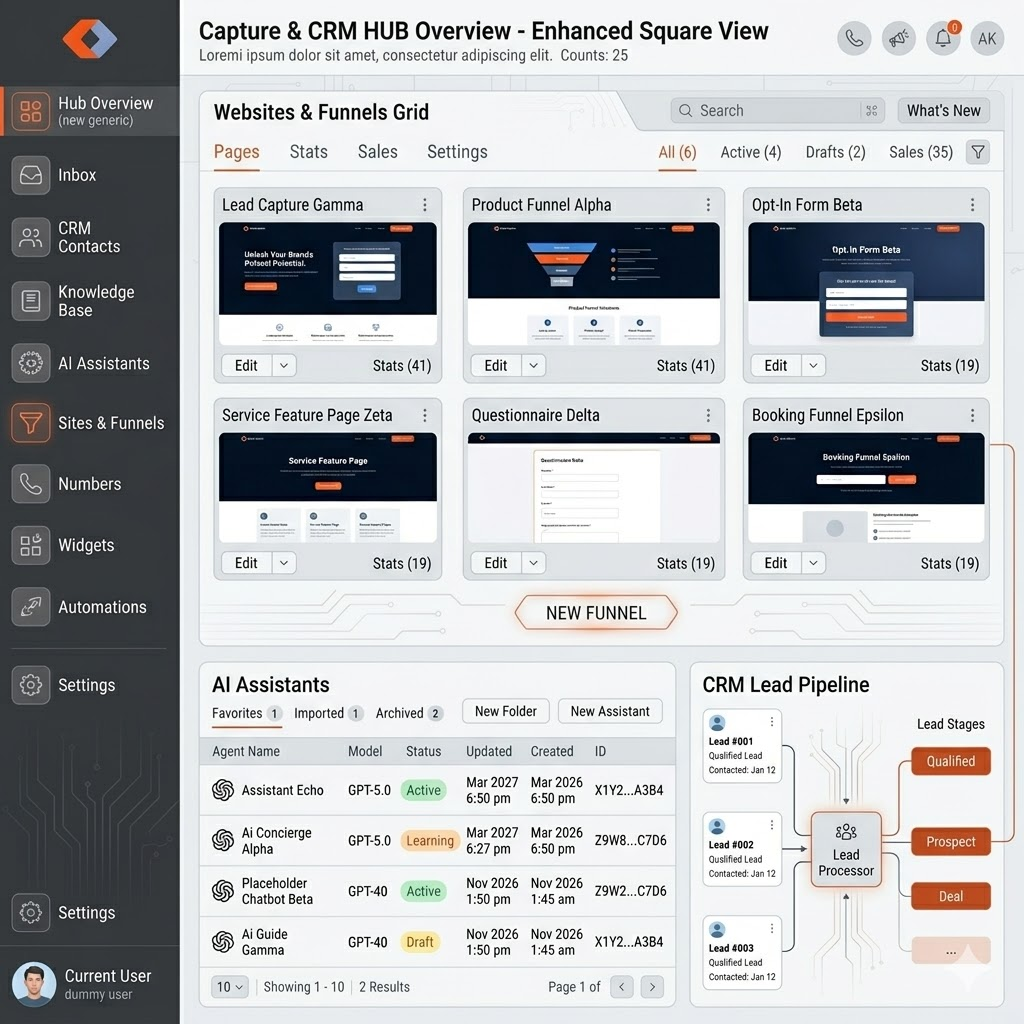 Capture Customers - Lead generation and customer acquisition