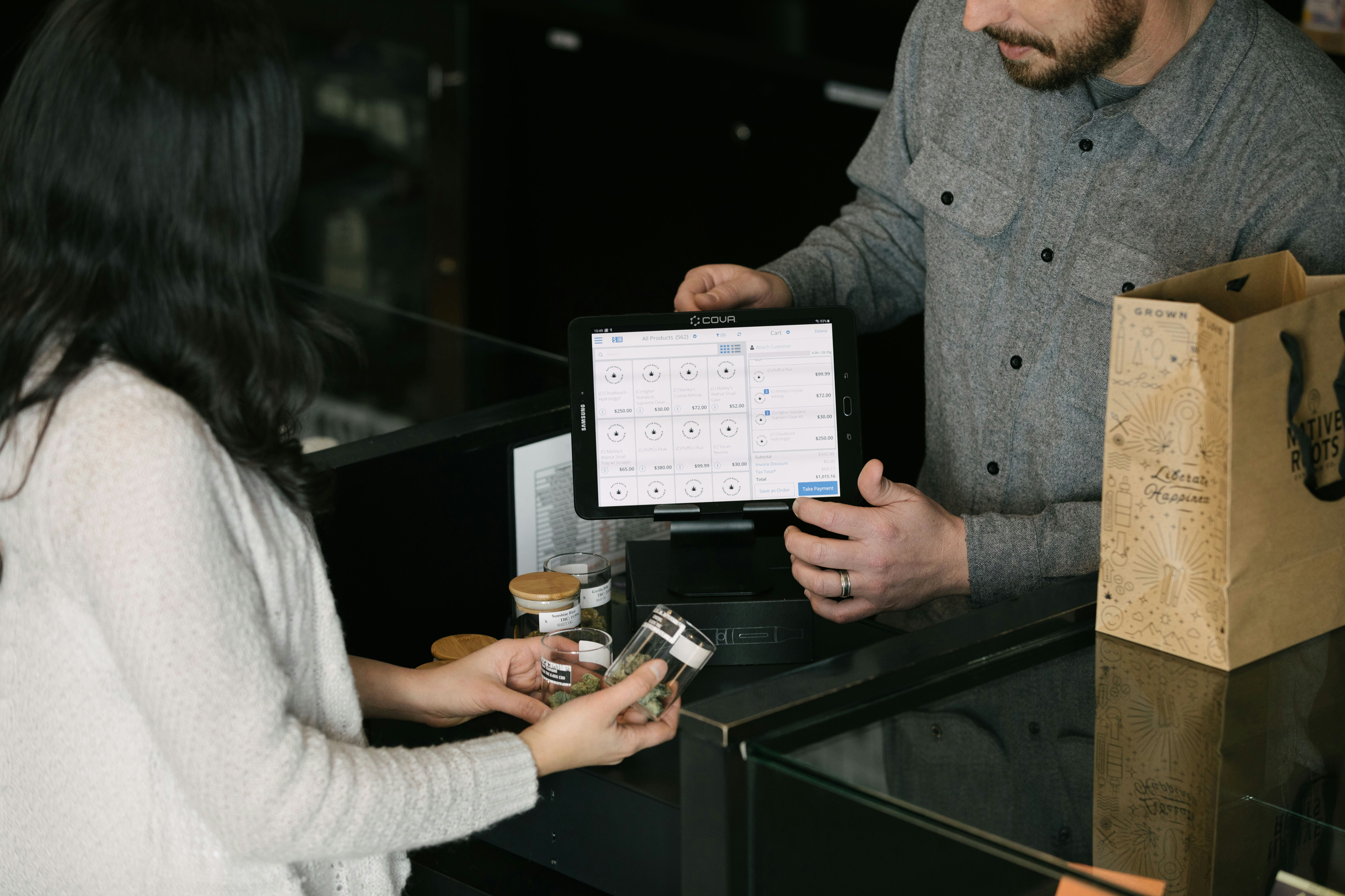 CRM Dashboard Interface